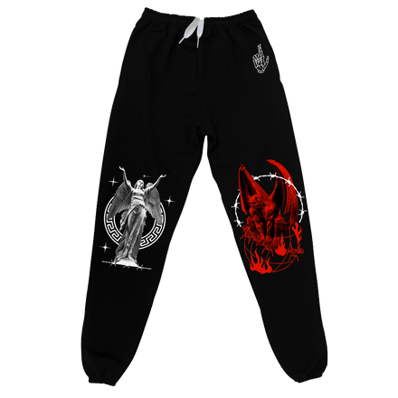 ANGEL VS. DEVIL SWEATPANTS