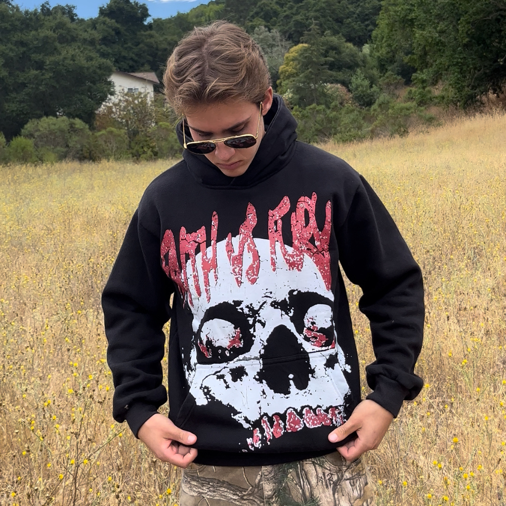 BLACK HELL'S SYMPHONY HOODIE