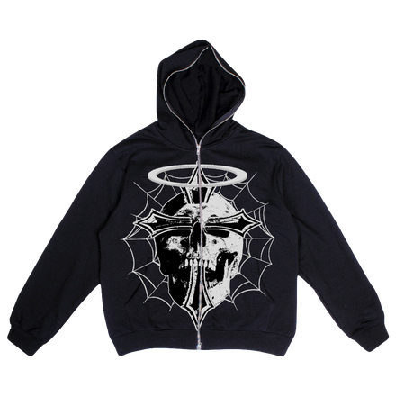 DEVILS FURY FULL ZIP UP HOODIE