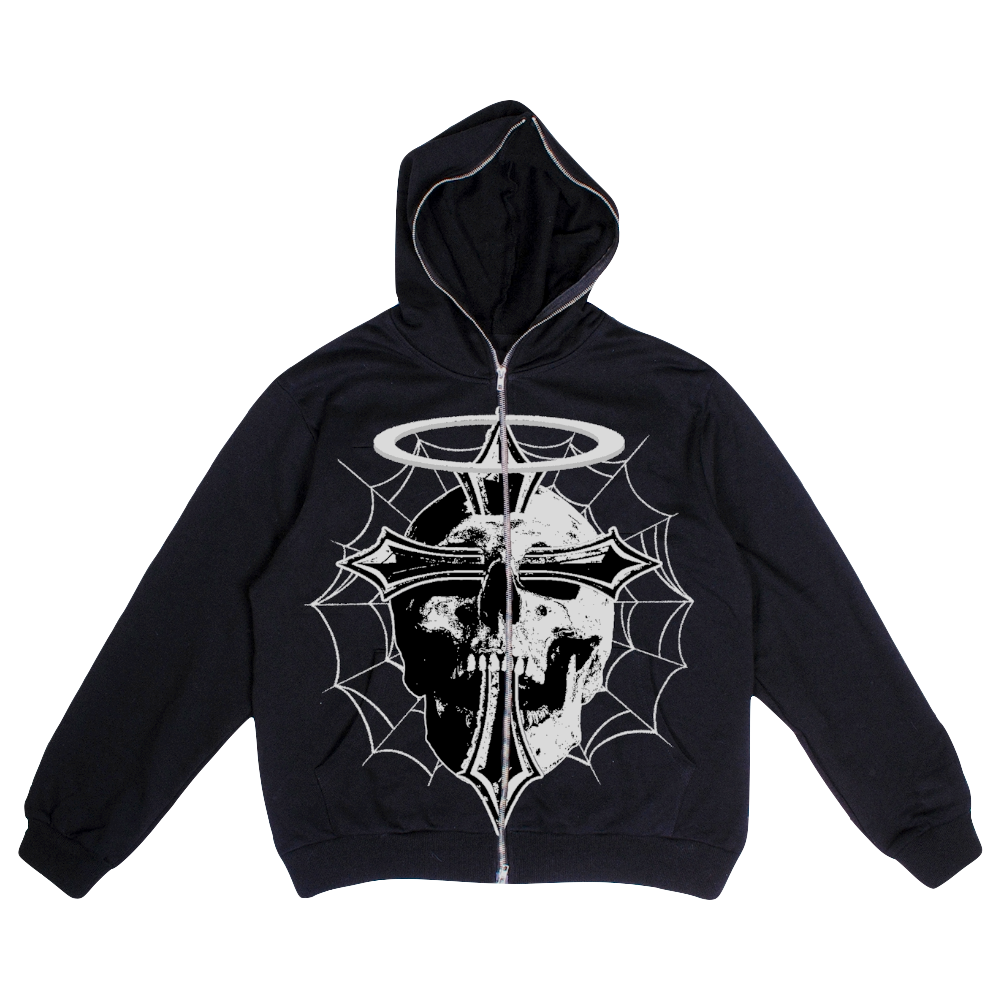 DEVILS FURY FULL ZIP UP HOODIE