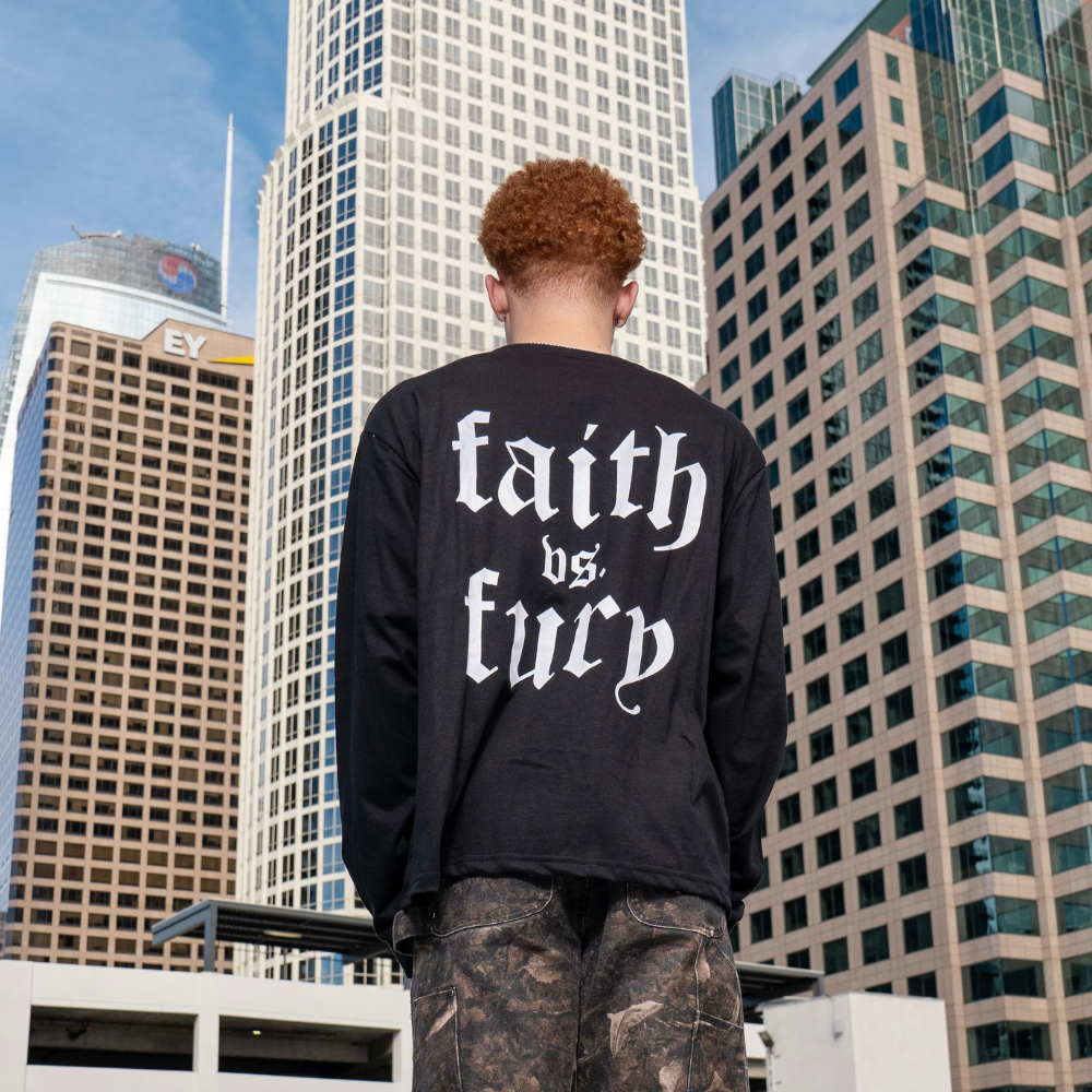 LONG SLEEVE OG BONES TEE (BLACK)
