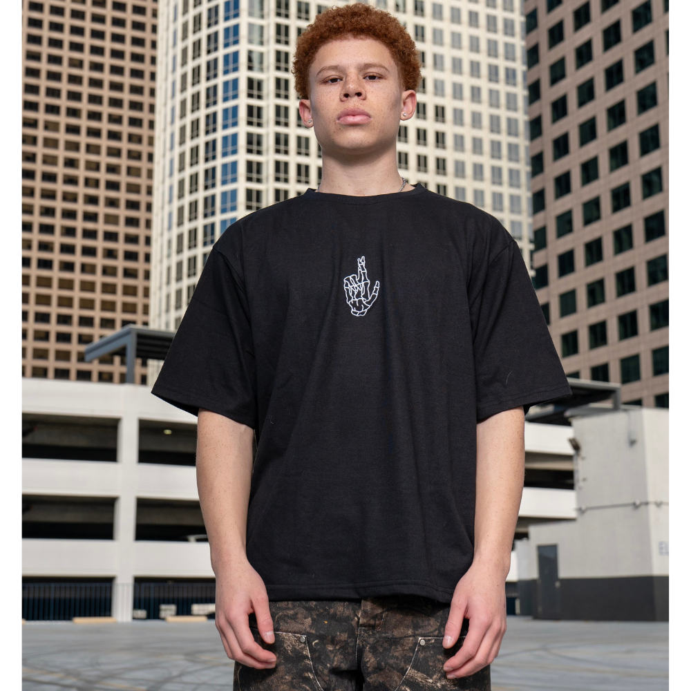 OG BONES TEE (BLACK)