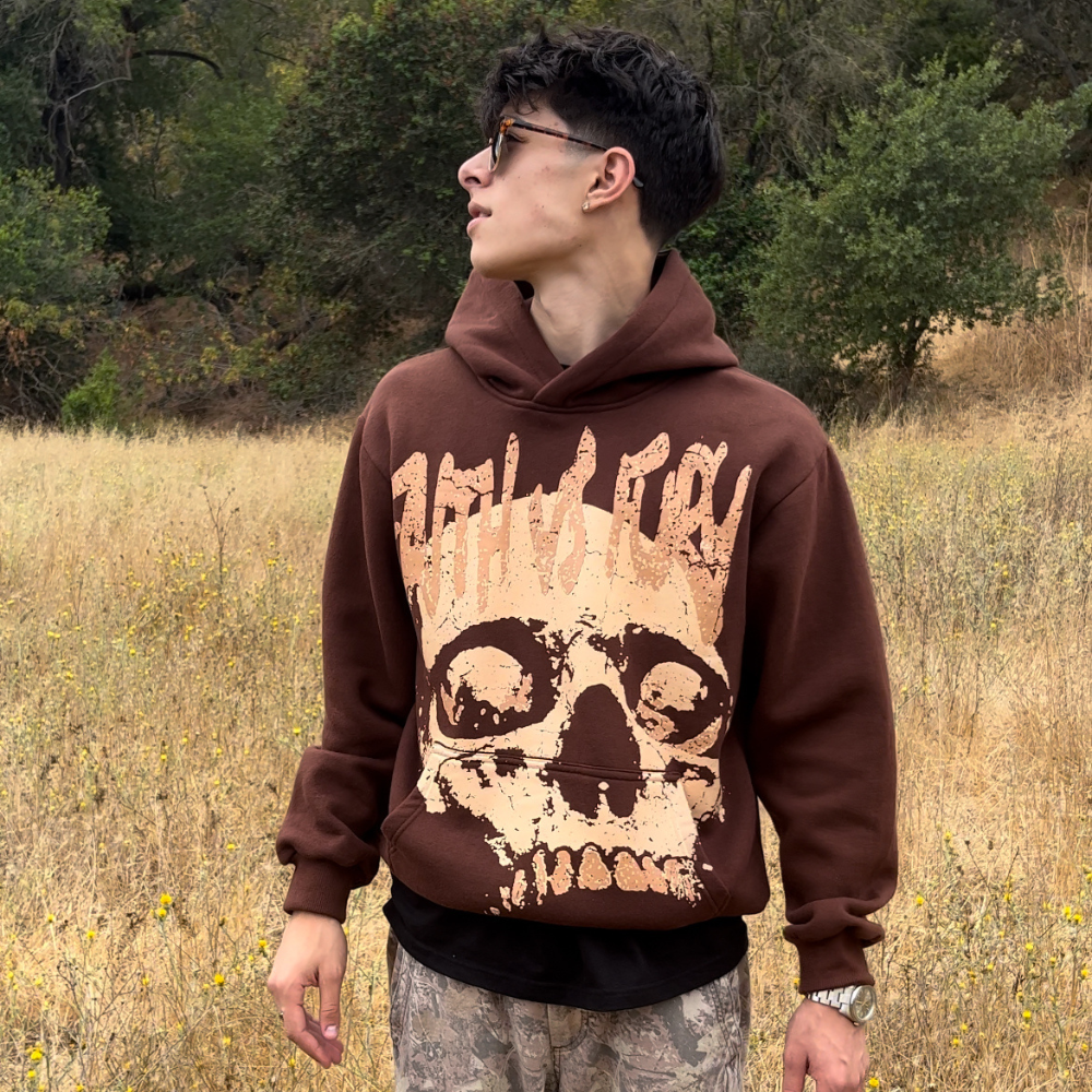 BROWN HELL'S SYMPHONY HOODIE
