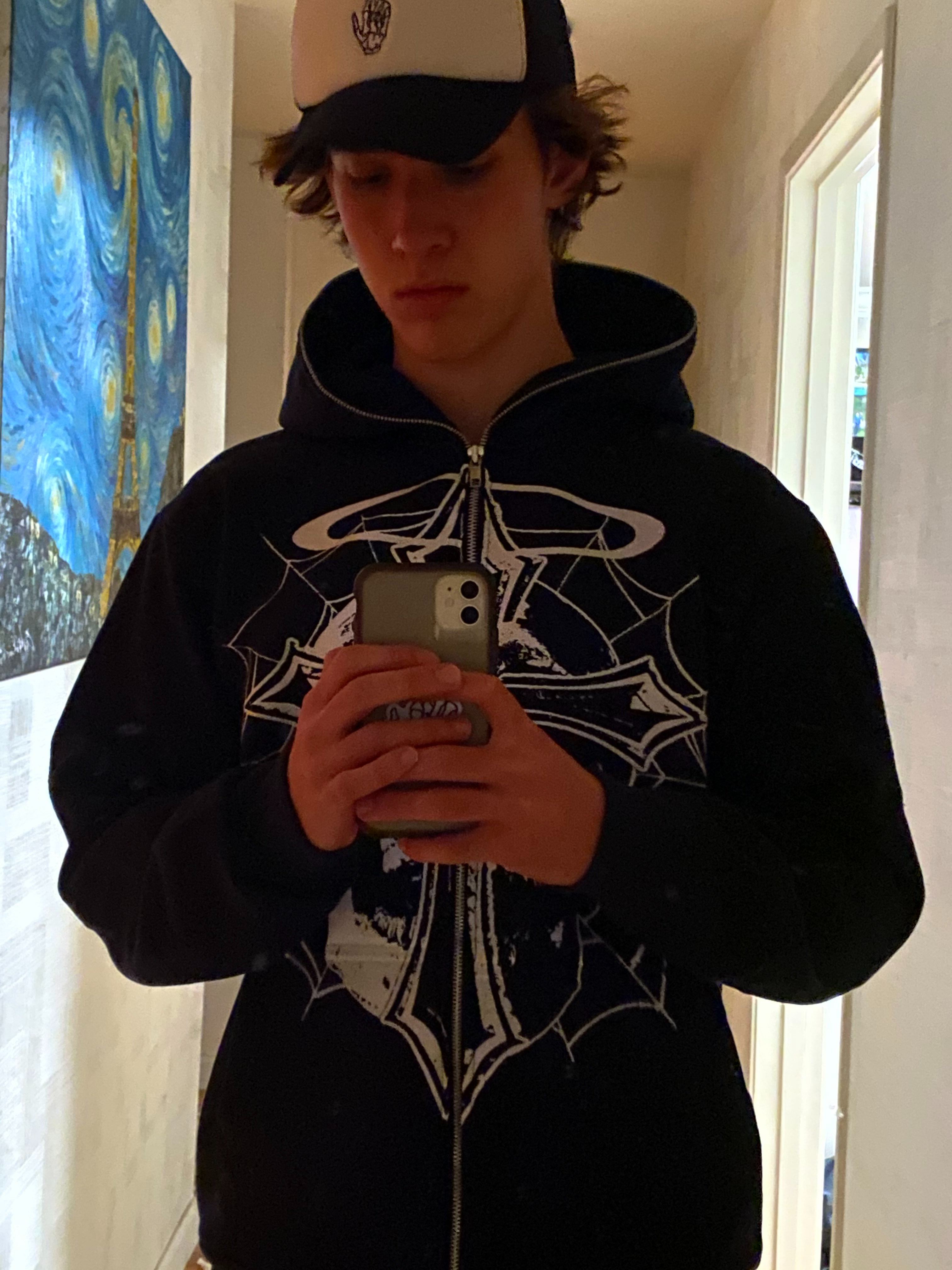 DEVILS FURY FULL ZIP UP HOODIE