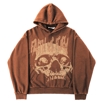 BROWN HELL'S SYMPHONY HOODIE