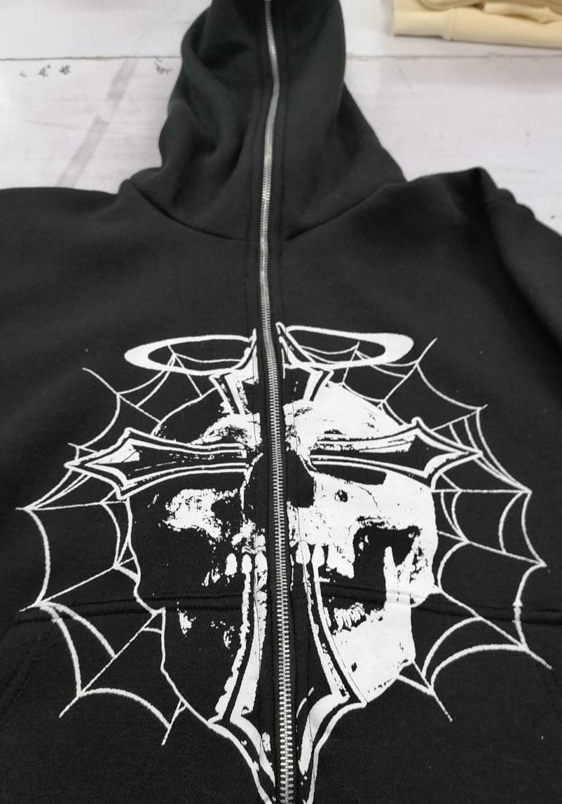DEVILS FURY FULL ZIP UP HOODIE