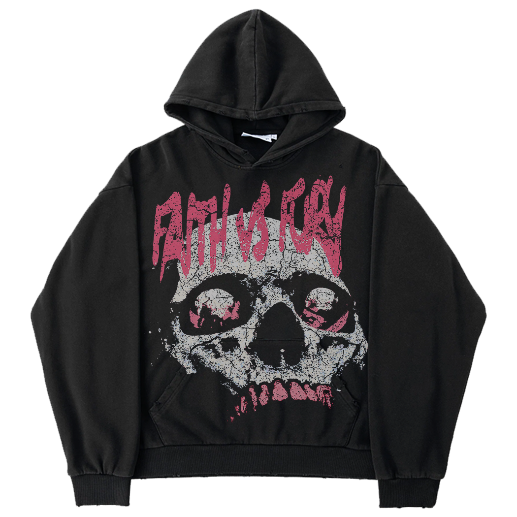 BLACK HELL'S SYMPHONY HOODIE