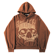 Load image into Gallery viewer, BROWN HELL&#39;S SYMPHONY HOODIE
