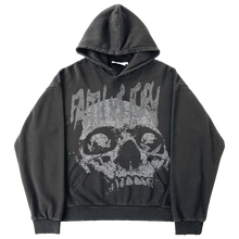 Load image into Gallery viewer, GREY HELL&#39;S SYMPHONY HOODIE
